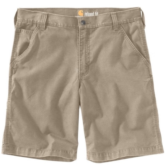 Carhartt Rugged Flex Rigby Short 10” Inseam Khaki Shorts Mens34x10” Relaxed - Picture 1 of 5